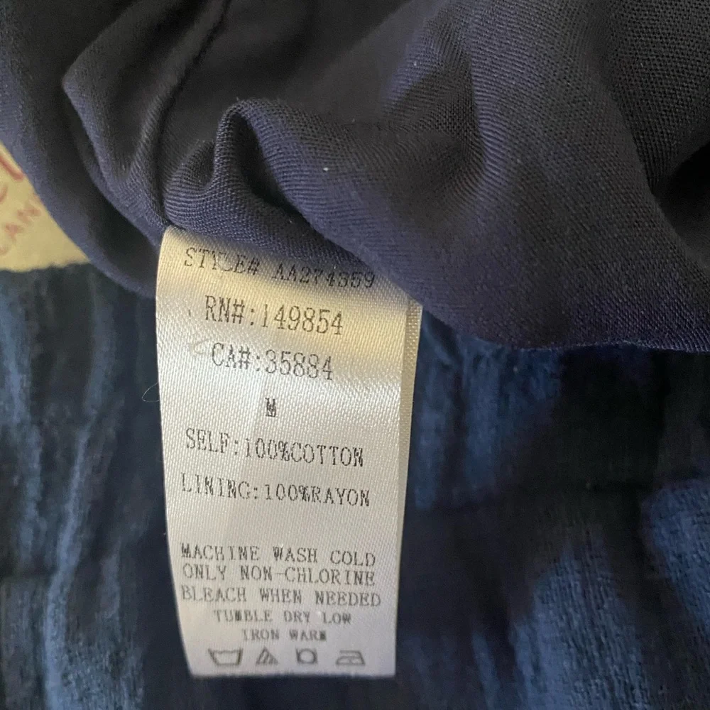 Sadie & Sage Gauze Wide Leg Pants NWT - Picture 9 of 9